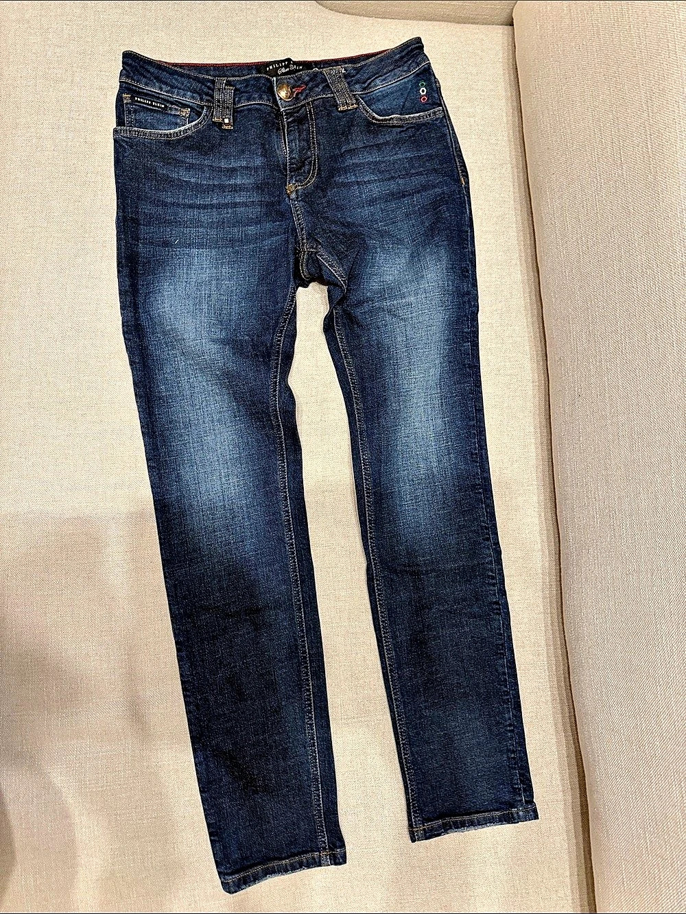 Philipp Plein Slim Fit Blue Jeans size 33 men’s